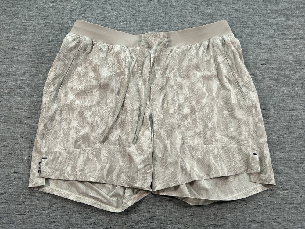 Lululemon License to Train Linerless Shorts Mens XXL 7" Gym Training Quick Dry